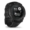 Išmanusis laikorodis Instinct® 3 – 45 mm, Solar, Tactical Edition, Juodas su juodu dirželiu