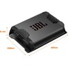 JBL Concert A652 2 kanalų 500 vatų stiprintuvas