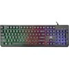 Baracuda gaming membraninė Klaviatūra STARFISH, US išdėstymas, Juodas (BGK-02114)