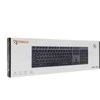 Klaviatūra „Sbox WK-131 US“ belaidės metalinės ausinės