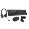 TRACER 4w1 Multi-Office Set klaviatūra Pelės kilimėlis heapdhones