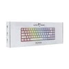 White Shark Klaviatūra žaidimams Baltas Shark Ronin GK-2201 su laidu membraninė su pašvietimu balta