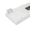 White Shark Klaviatūra žaidimams Baltas Shark Ronin GK-2201 su laidu membraninė su pašvietimu balta