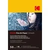 Kodak Fine Art Popierius 230g Matinis padengtas lygus 4/6x50