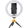 Kodak SB6083 LED Ring Light Selphie 10'' SL001 + Statyw Pilot Juodas