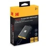 Kodak SSD 3.2Gen2 X210 S 2TB Portable EKSSD2TX210SK
