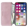 Dėklas Krusell Broby 4 Card SlimWallet Apple iPhone XS Max rožinės spalvos