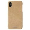Dėklas Krusell Broby Cover Apple iPhone XS Max konjakas