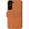 Dėklas Krusell Leather PhoneWallet Samsung Galaxy S22+ cognac (62468)