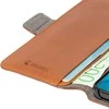 Dėklas Krusell Leather PhoneWallet Samsung Galaxy S22+ cognac (62468)