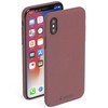 Apple Krusell Sandby piniginės tipo dėklas iPhone X/XS, burgundiškas