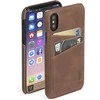 Telefono dėklas Krusell Sunne 2, skirtas iPhone X, rudos spalvos