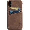 Telefono dėklas Krusell Sunne 2, skirtas iPhone X, rudos spalvos