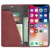Dėklas Krusell Sunne 4 Card FolioWallet Apple iPhone XS Max vintage red