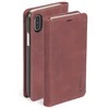 Dėklas Krusell Sunne 4 Card FolioWallet Apple iPhone XS Max vintage red