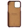 Dėklas Krusell Sunne CardCover Apple iPhone 11 vintage raudonos spalvos (61791)