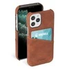 Dėklas Krusell Sunne CardCover Apple iPhone 12 Pro Max senovinis konjakas (62176)