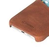 Dėklas Krusell Sunne CardCover Apple iPhone 12 mini vintažinis konjakas (62154)