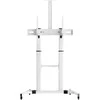 Sbox FS-3610 Baltas grindų itin didelis LED televizoriaus stovas 60-100" 100 kg Baltas