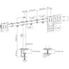 Laikiklis Sbox LCD-352/2-3 (17-32/2x10kg/100x100)