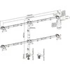 Laikiklis Sbox LCD-352/6-2 (17-32/7x7kg/100x100)