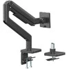 Laikiklis SBOX desktop monitorius mount 17"-49",height adjustable,rotatable,supports iki 20 kg, juodas (LCD-C49)