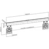 Laikiklis Sbox PLB-1948 ,43-100/75kg/800x600,