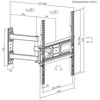 Laikiklis Sbox PLB-3644-2 (32-55/35kg/400x400)