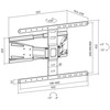 Laikiklis Sbox PLB-79464 (43-90/50kg/600x400)