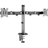 Laikiklis White Shark Baltas Shark Baltas Shark AMENHOTEP II, Desktop Mount for 2 Monitors, Pilkas (GMS-3205)