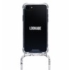 Lookabe Telefono dėklas su dirželiu iPhone 7/8, sidabrinis
