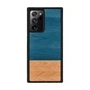 MAN&amp;WOOD dėklas skirtas Galaxy Note 20 Ultra denim juodos spalvos