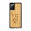 Dėklas MAN&amp;WOOD case for Galaxy Note 20 cat with fish