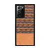 MAN&amp;WOOD dėklas skirtas Galaxy Note 20 Ultra browny check juodos spalvos