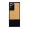 MAN&amp;WOOD dėklas skirtas Galaxy Note 20 Ultra herringbone nero juodos spalvos