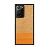 MAN&amp;WOOD dėklas skirtas Galaxy Note 20 Ultra herringbone arancia juodos spalvos
