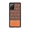MAN&amp;WOOD dėklas skirtas Galaxy Note 20 browny check juodos spalvos