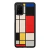 Dėklas MAN&amp;WOOD case for Galaxy S20+ mondrian wood juodas