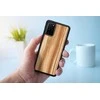 Dėklas MAN&amp;WOOD case for Galaxy S20+ cappuccino juodas