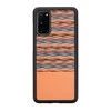 Dėklas MAN&amp;WOOD case for Galaxy S20 browny check juodas
