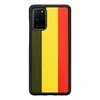 Dėklas MAN&amp;WOOD case for Galaxy S20+ reggae juodas
