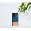 Dėklas MAN&amp;WOOD case for Galaxy S20 Ultra denim juodas
