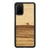 Dėklas MAN&amp;WOOD case for Galaxy S20+ terra juodas