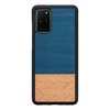 Dėklas MAN&amp;WOOD case for Galaxy S20+ denim juodas