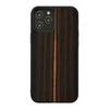 Dėklas MAN&amp;WOOD case for iPhone 12/12 Pro ebony juodas