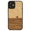 Dėklas MAN&amp;WOOD case for iPhone 12 mini terra juodas