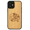 MAN&amp;WOOD dėklas skirtas Apple iPhone 12 mini child with fish