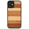Dėklas MAN&amp;WOOD case for iPhone 12 mini sabbia juodas