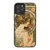 MAN&amp;WOOD dėklas skirtas Apple iPhone 12 Pro Max primrose juodos spalvos