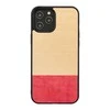 MAN&amp;WOOD dėklas skirtas Apple iPhone 12 Pro Max miss match juodos spalvos